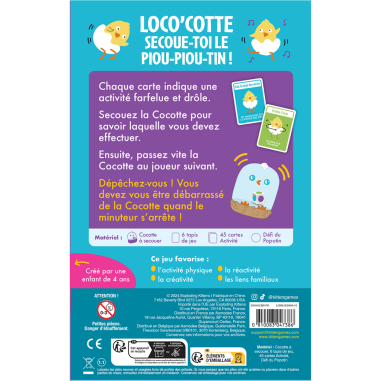 Loco'Cotte - Jeu de Société Juniors - Exploding Kittens