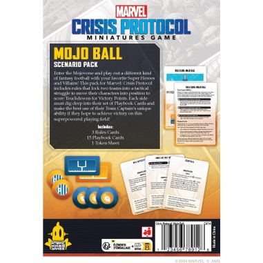 Marvel Crisi Protocl - Mojo Ball Scenario Pack - Jeux de figurines - Atomic Mass Games