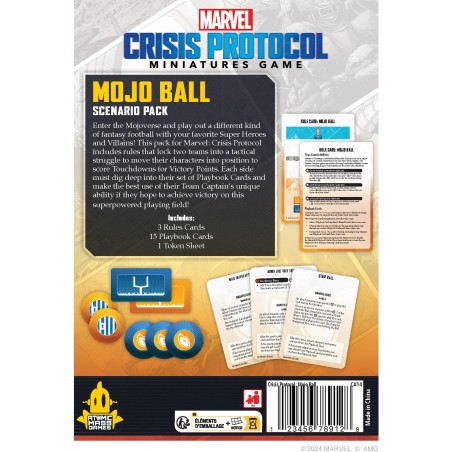 Marvel Crisi Protocl - Mojo Ball Scenario Pack - Jeux de figurines - Atomic Mass Games