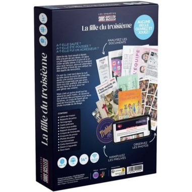 La Fille du Troisième - Sous Scellés - Jeux de société - Gigamic