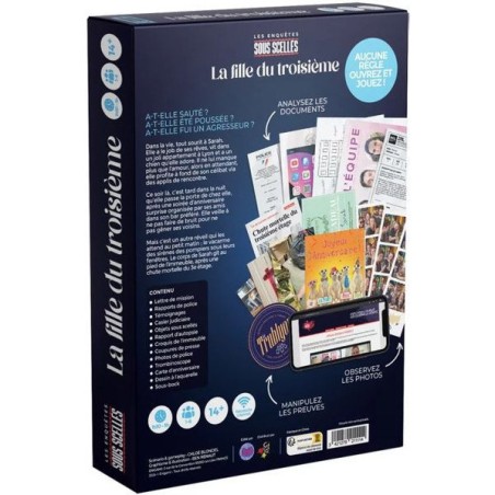 La Fille du Troisième - Sous Scellés - Jeux de société - Gigamic