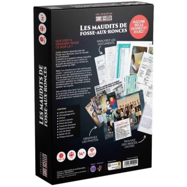 Les Maudits de FosseRonces - Sous Scellés - Jeux de société - Gigamic