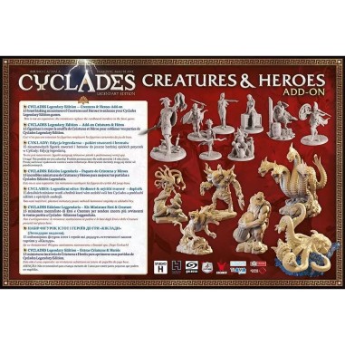 Cyclades - Créatures et Héros - Matagot - Jeux de société - Gigamic