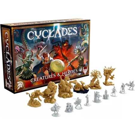 Cyclades - Créatures et Héros - Matagot - Jeux de société - Gigamic