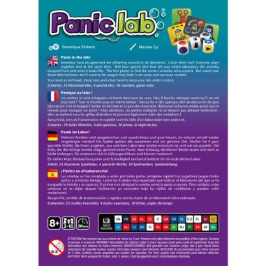 Panic Lab - Jeu de société - Gigamic