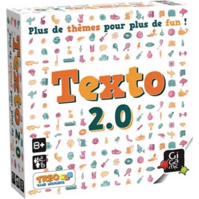 Texto 2.0 Jeu d'ambiance dès 8 ans Gigamic