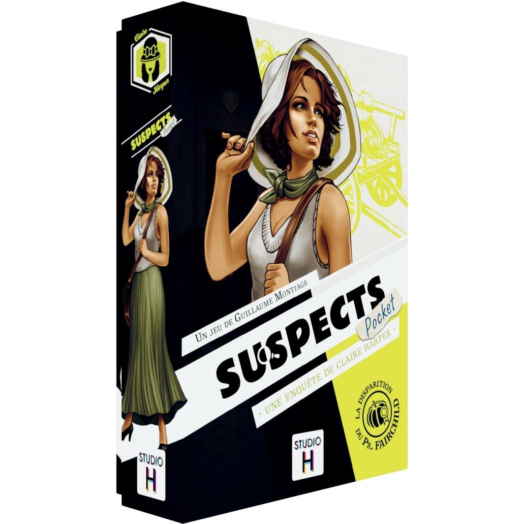 Suspects Pocket La Disparition du Professeur Fairchild Studio H