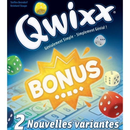 Qwixx Bonus - Bloc de score - Accessoires - Gigamic