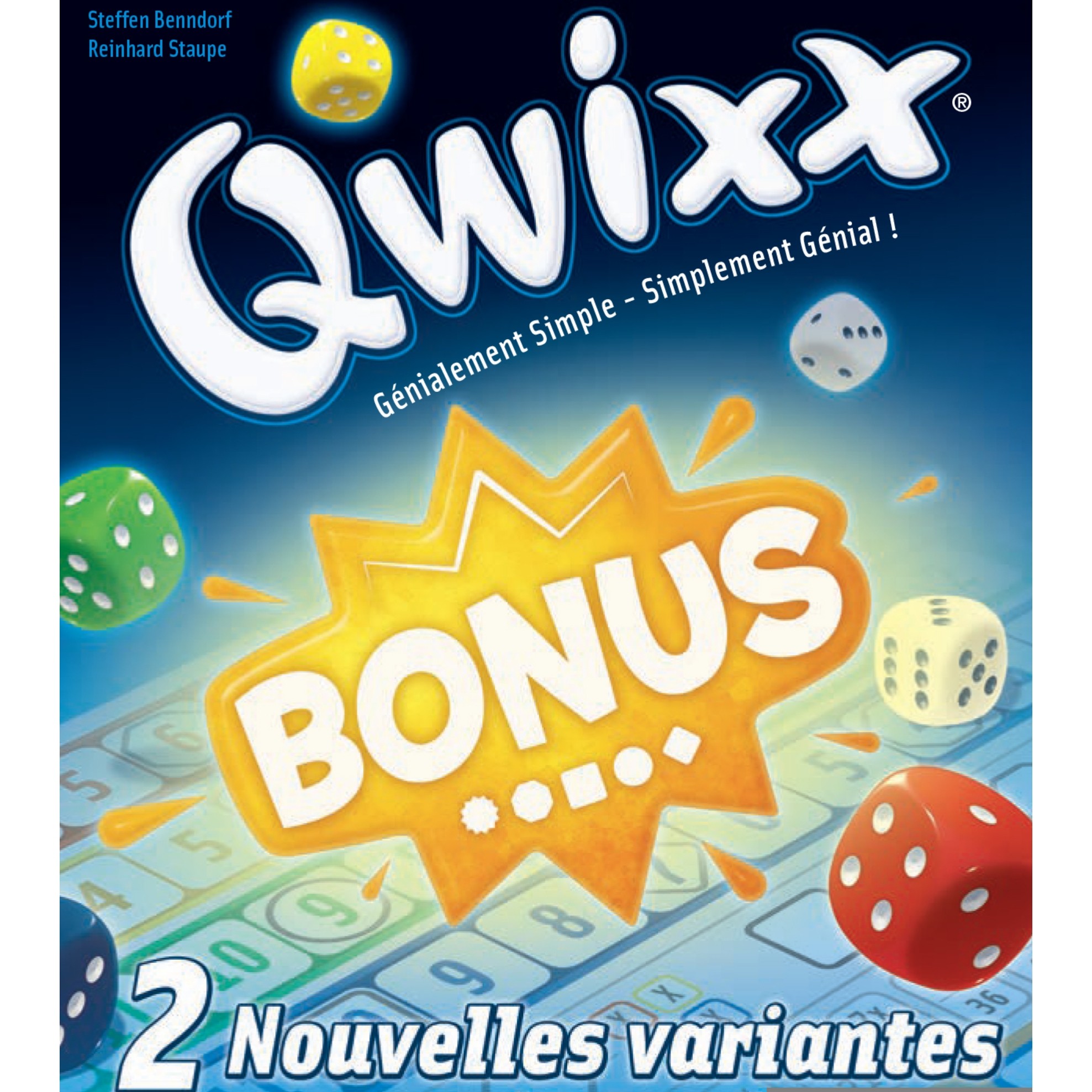 Qwixx Bonus Bloc de score Gigamic