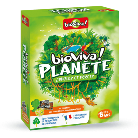 Bioviva Planète: Jungles et Forêts - Jeux de société - Bioviva Editions