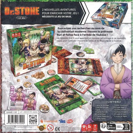 Dr. Stone: Le Jeu - La Suite des Aventures - Don't Panic Games - Jeux de société - Don t Panic Games