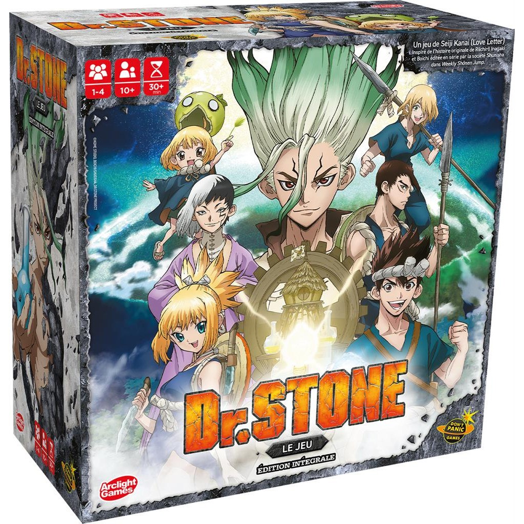 Dr. Stone, Édition intégrale base + ext Don't Panic Games