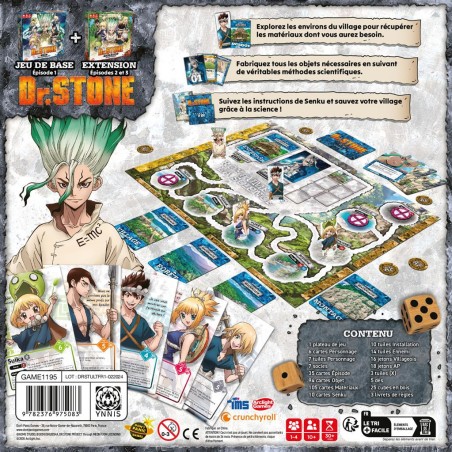 Dr Stone Le Jeu - Édition Intégrale - Jeu de société - Don't Panic Games - Don t Panic Games