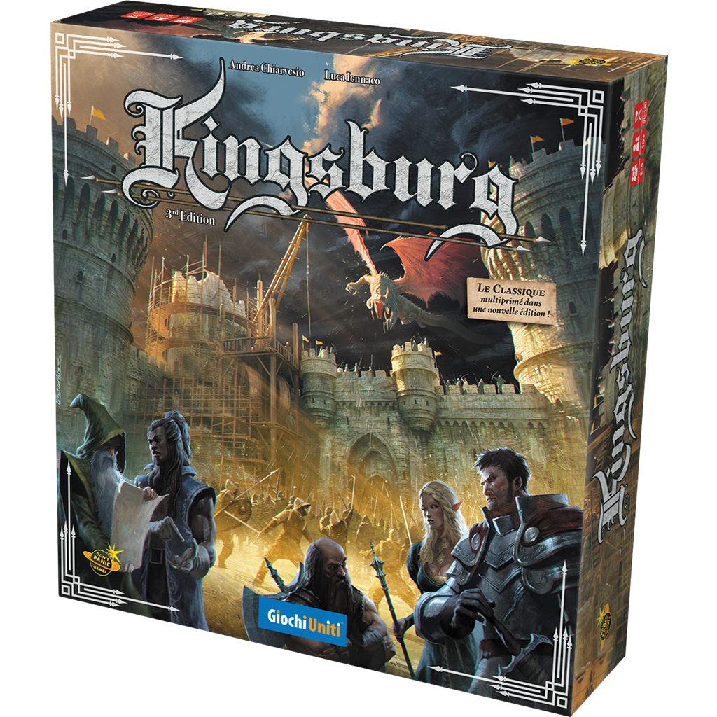 Kingsburg 3ème édition Don't Panic Games