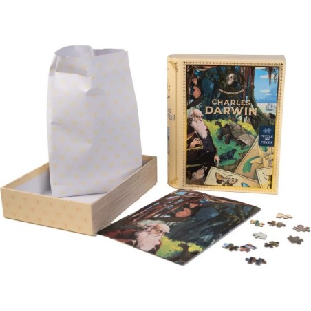 Puzzle La galerie des Légendes : Charles Darwin - 1000 pièces - Puzzle - Gigamic