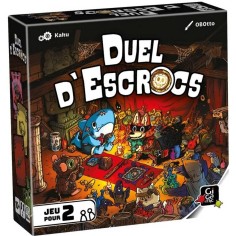 Duel d'Escrocs - Jeu de Cartes - Jeu de Société 2 Joueurs - Gigamic