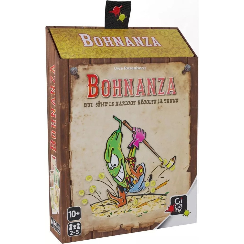 Bohnanza Qui sème le Haricot récolte la thune Gigamic