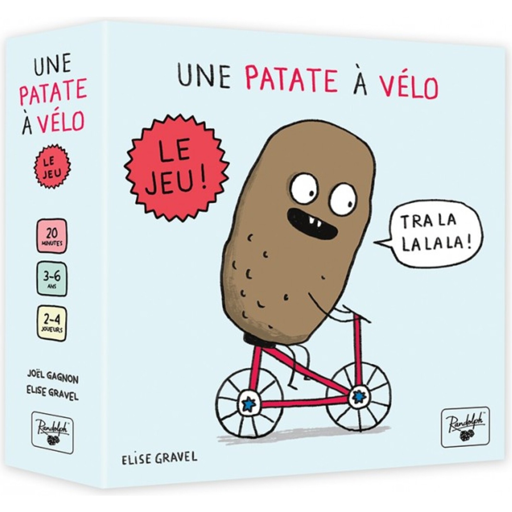 Une patate à vélo Randolph