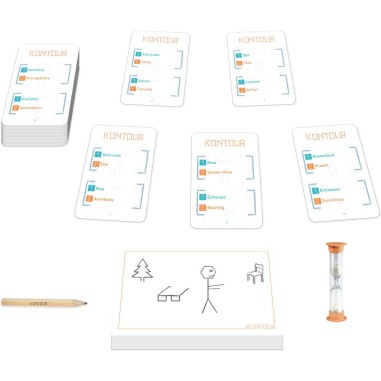 Kontour - Jeu d'Ambiance - Jeu de Dessins - Gigamic