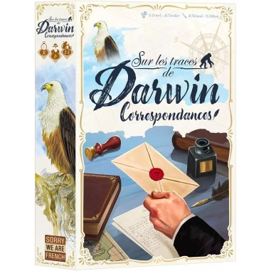 Sur les Traces de Darwin - Extension Correspondances - Sorry we are French - Jeux de société - Gigamic