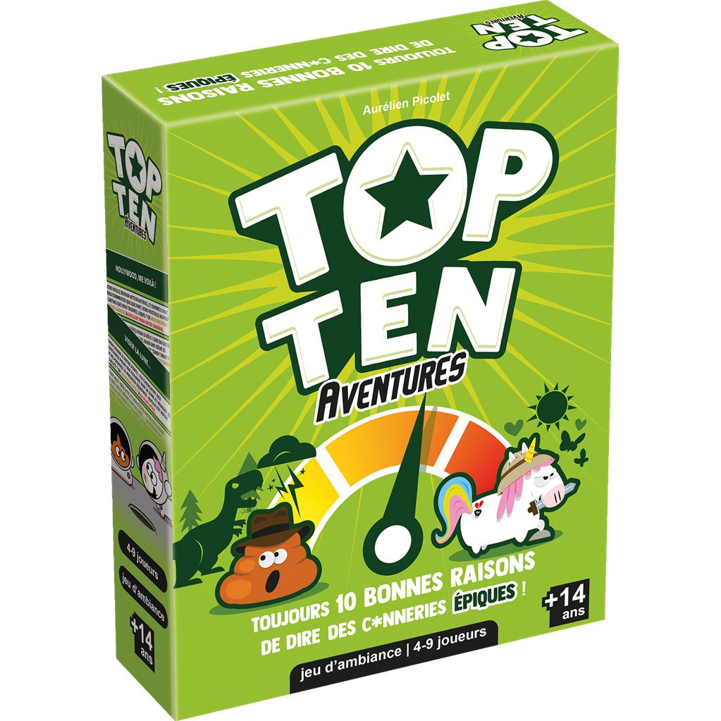 Top Ten Aventures Cocktail Games