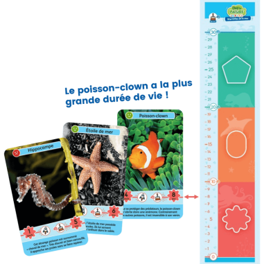 Défis Nature Junior - Merveilles de la Mer - Jeux de société - Bioviva Editions