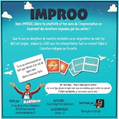 Improo - Jeu de société - Bakakou - Gigamic 2