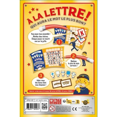 A la Lettre ! - Jeu de société - Don't Panic Games - Don t Panic Games