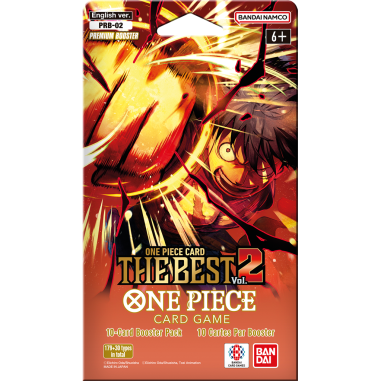 One Piece : Le Jeu de Cartes 02 The Best Vol.2 - Booster Premium - Bandai
