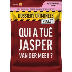 Dossiers Criminels Pocket - Qui a tué Jasper Van Der Meer? - Jeux de société - Platonia Games