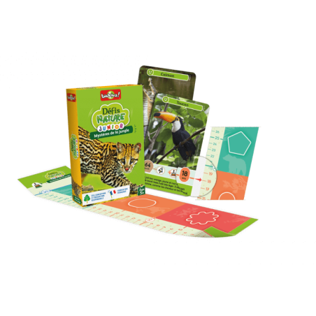 Défis Nature Junior - Mystères de la Jungle - Jeux de société - Bioviva Editions