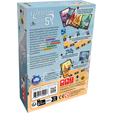 Expédition Vers 5X - Jeu de Société - Jeu de Cartes - Don't Panic Games - Don t Panic Games