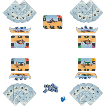 Expédition Vers 5X - Jeu de Société - Jeu de Cartes - Don't Panic Games - Don t Panic Games