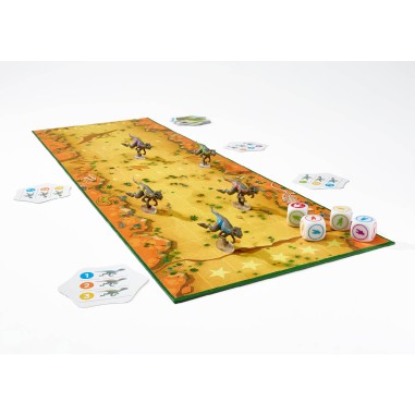 Raptor Race - Jeu de Société - Jeu de Course - Flexiq