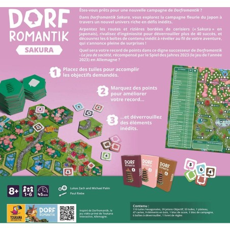 Dorfromantik Sakura - Un jeu Pegazus Spiele