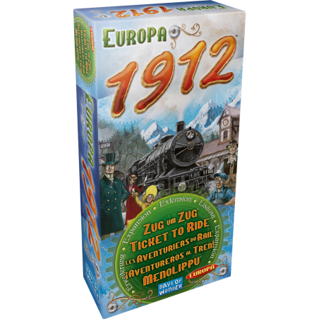 Les Aventuriers du Rail - Extension 1912 - Jeu de société - Days of Wonder