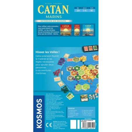 Marins - Extension 5/6 joueurs - Catan