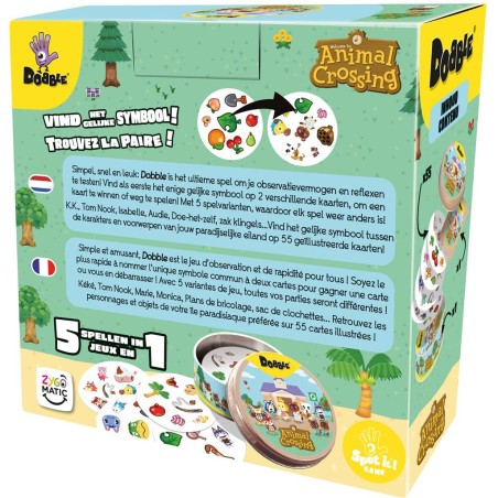 Dobble Animal Crossing - Eco Sleeve - Zygomatic