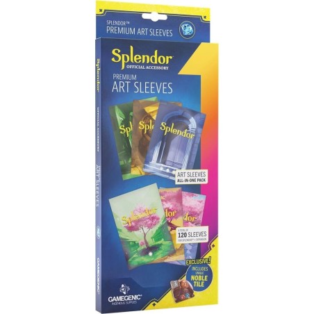 Splendor - 120 Protège-Cartes - Accessoire de jeu - Gamegenic