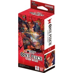 One Piece: Deck pour débutant rouge St-23 Shank Fr - Bandai