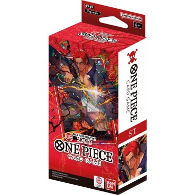 One Piece: Deck pour débutant rouge St-23 Shank Fr - Bandai