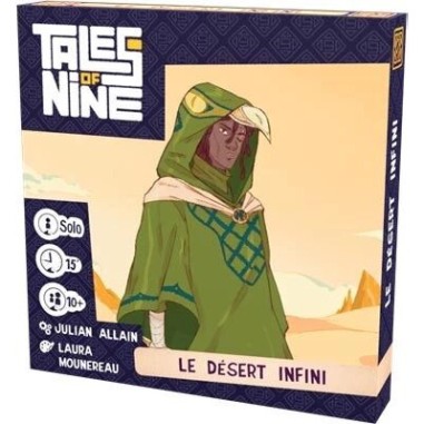 Le Désert Infini - Tales of Nine - Jeu de Société Solo - Arkham Society