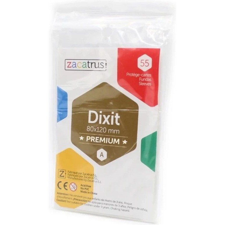 80x120mm Lot de 55 protègecartes Dixit Premium Zacatrus