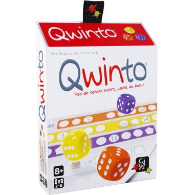 Qwinto - Jeu de société - Achat Boutique - Gigamic