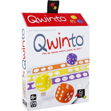 Qwinto - Jeu de société - Achat Boutique - Gigamic