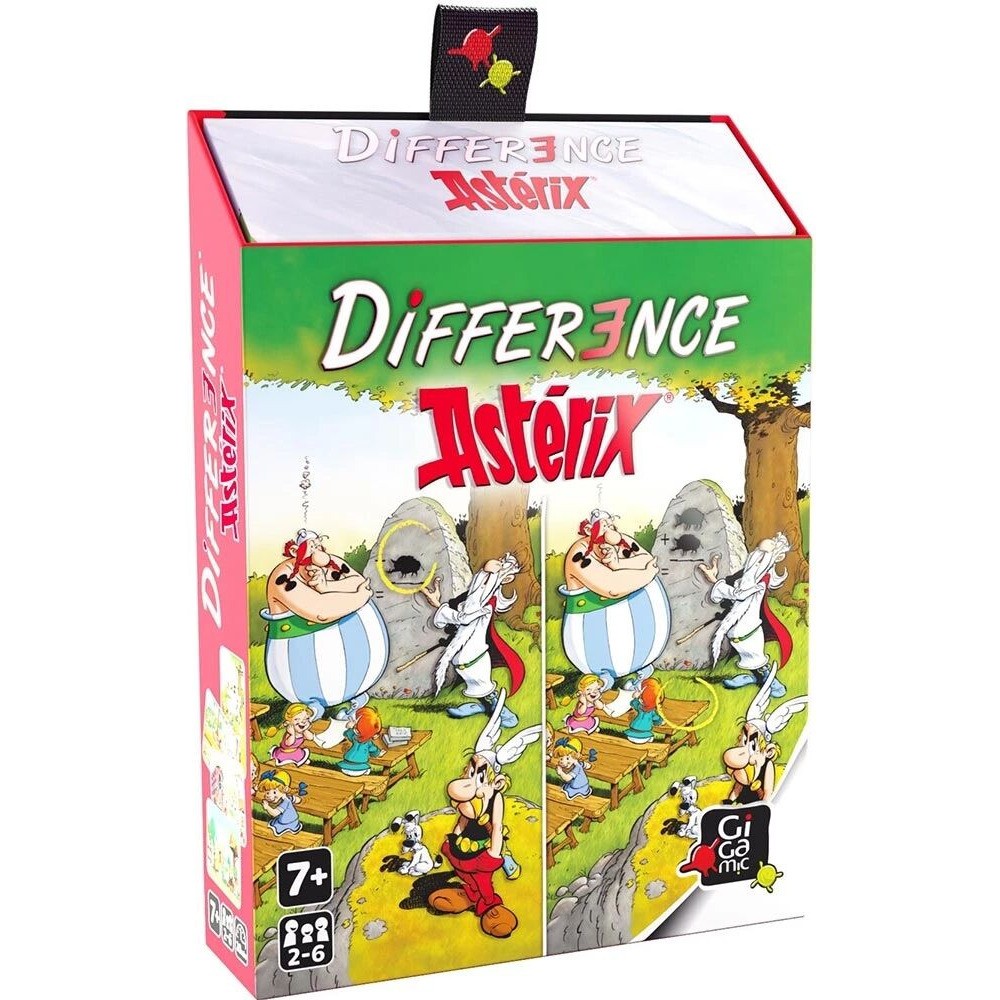 Différence Edition Astérix Gigamic