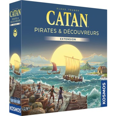 Catan - Extension Pirates et Découvreurs - Jeu de société - Zman Games - Kosmos