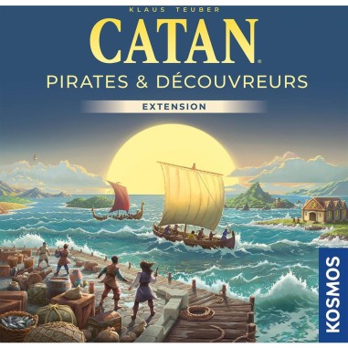 Catan - Extension Pirates et Découvreurs - Jeu de société - Zman Games - Kosmos