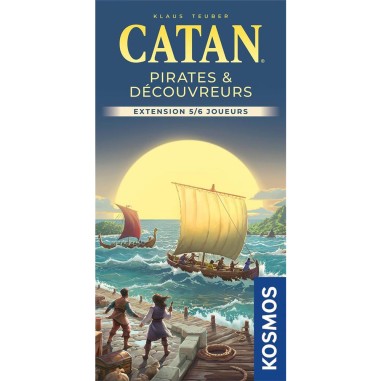 Pirates & Découvreurs - Extension 5/6 joueurs - Catan