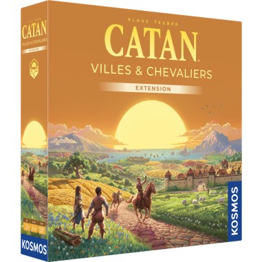 Catan - Extension Villes et Chevaliers - Jeu de société - Kosmos